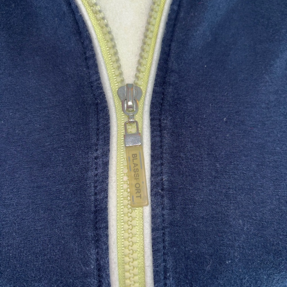 Bill Blass Navy Blue Tracksuit Y2K Athleisure Wear Jacket & Pants Women’s Size L - Picture 4 of 6